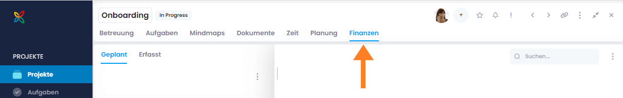 Financials in the project