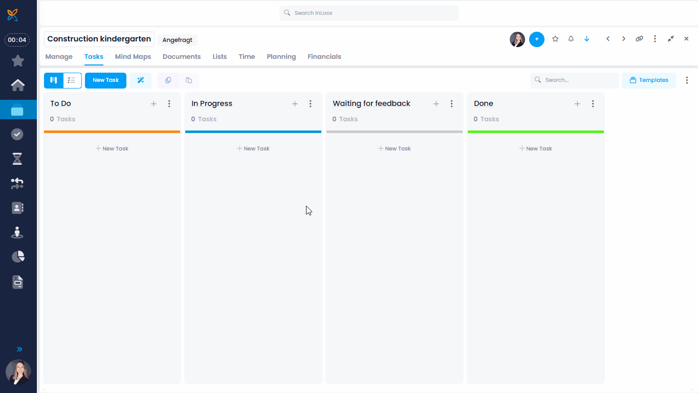 KI-Aufgabenassistent in InLoox